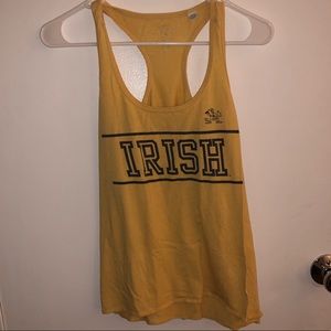 Gold Original League Notre Dame Irish Medium Tank
